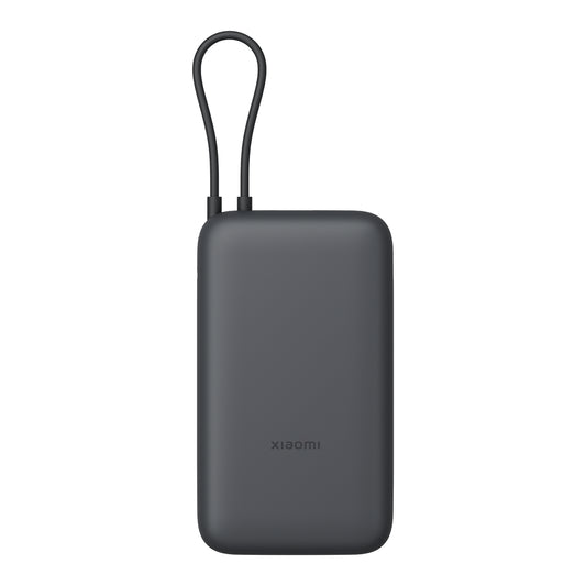 Xiaomi Power Bank 20000mAh (Integrated Cable) - Light Grey