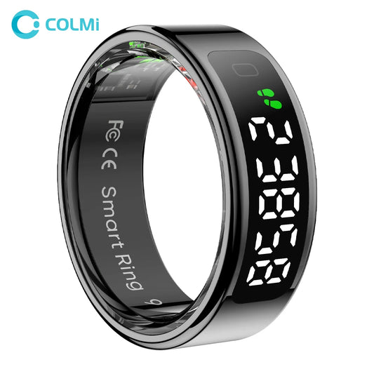 COLMI R12 Smart Ring – Wireless Charging & Health Tracker