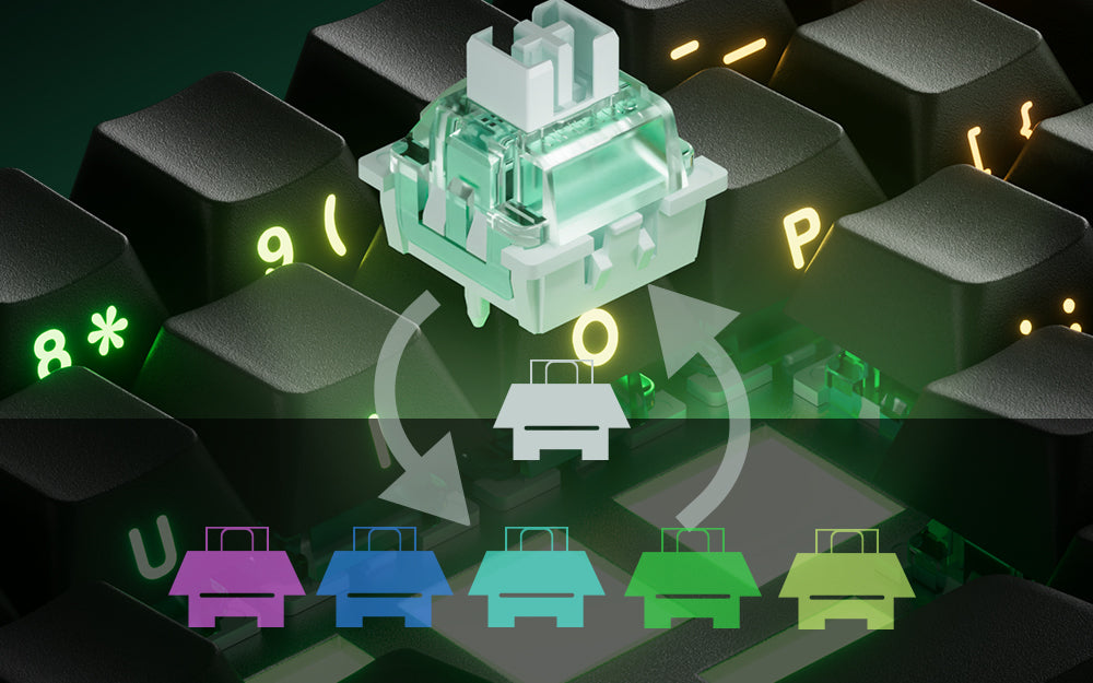 Akko MonsGeek FUN60 Magnetic Switch 60% Mechanical Keyboard