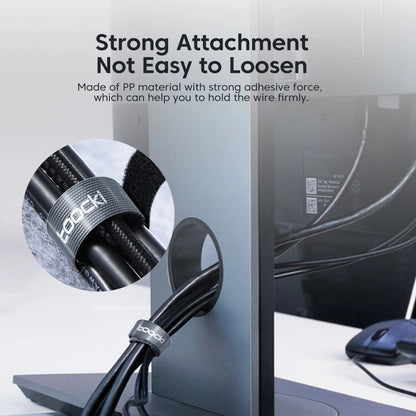 Toocki 5PCS Cable Organizer – Wire Winder Ties