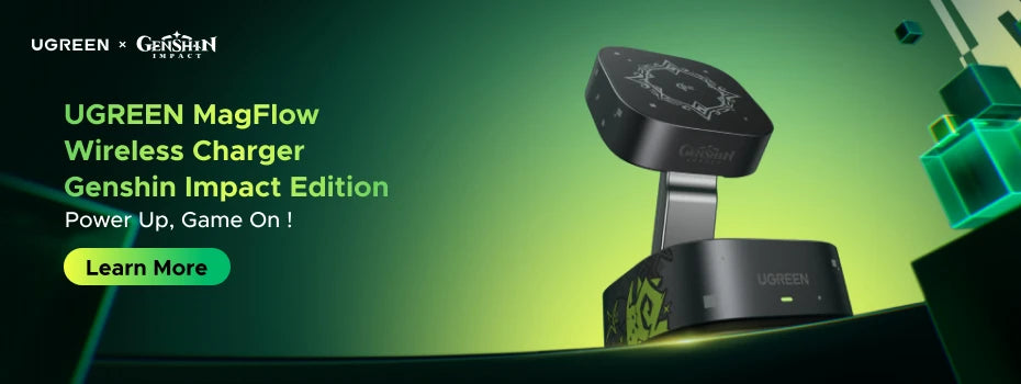 UGREEN Qi2 15W Magnetic Wireless Charging Stand