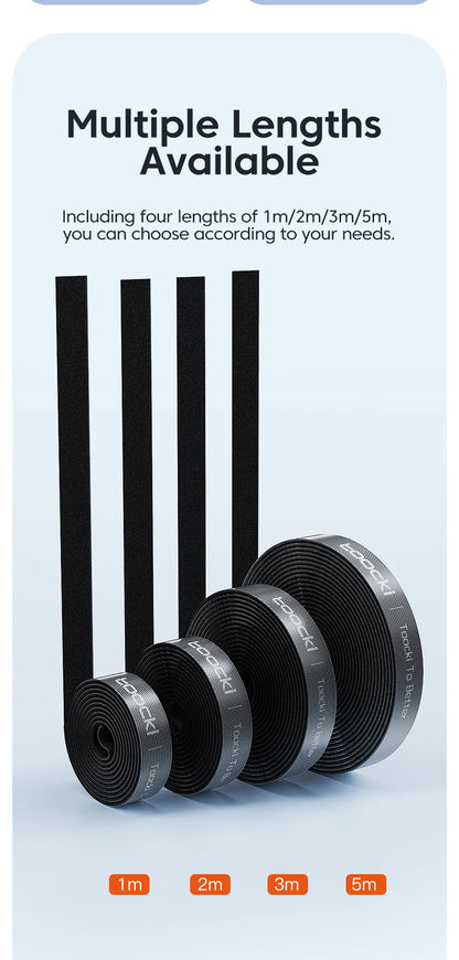 Toocki 5PCS Cable Organizer – Wire Winder Ties