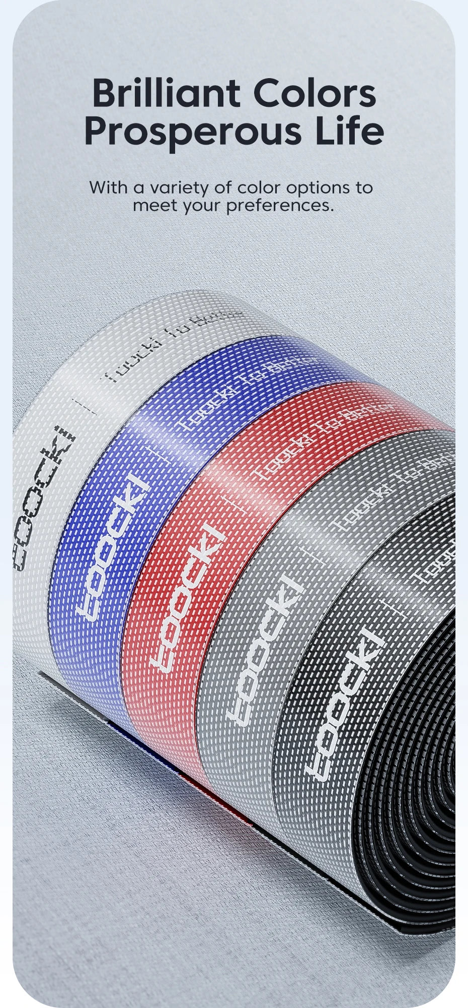 Toocki 5PCS Cable Organizer – Wire Winder Ties