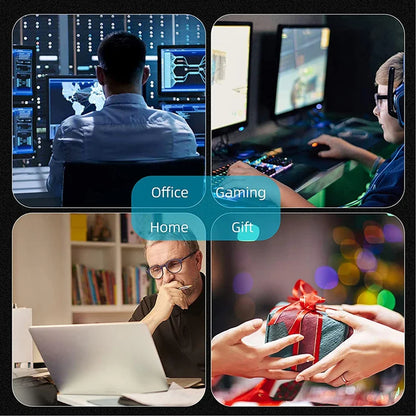 Laumango Desktop Keyboard & Mouse Pad