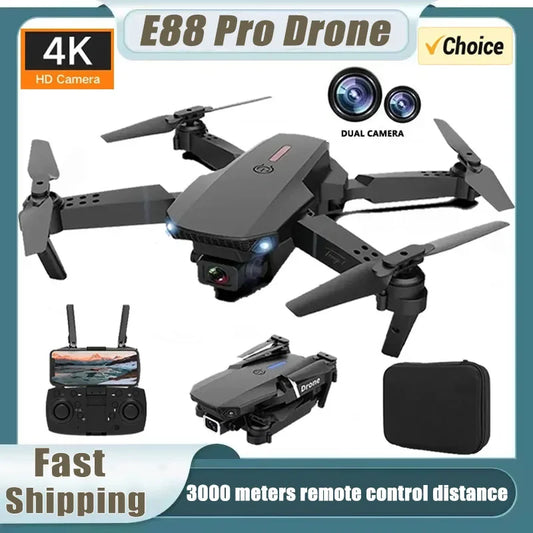 E88Pro RC Drone – 4K & 1080P HD Camera