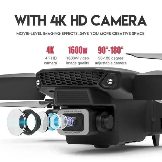 E88Pro RC Drone – 4K & 1080P HD Camera