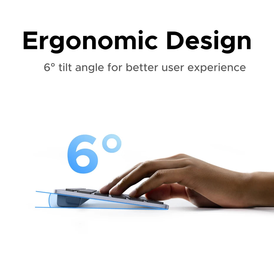 UGREEN 99-Key Wireless Keyboard (Bluetooth & 2.4G)