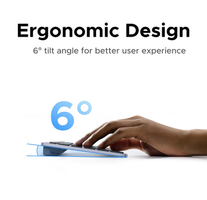 UGREEN 99-Key Wireless Keyboard (Bluetooth & 2.4G)