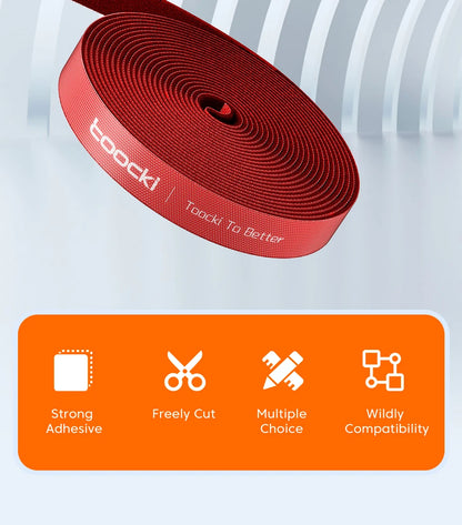 Toocki 5PCS Cable Organizer – Wire Winder Ties