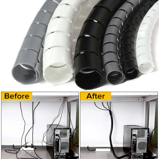 Flexible Spiral Cable Organizer – 10/16mm, 1.5/2m