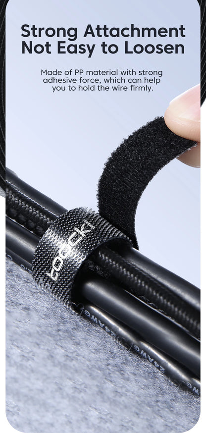 Toocki 5PCS Cable Organizer – Wire Winder Ties