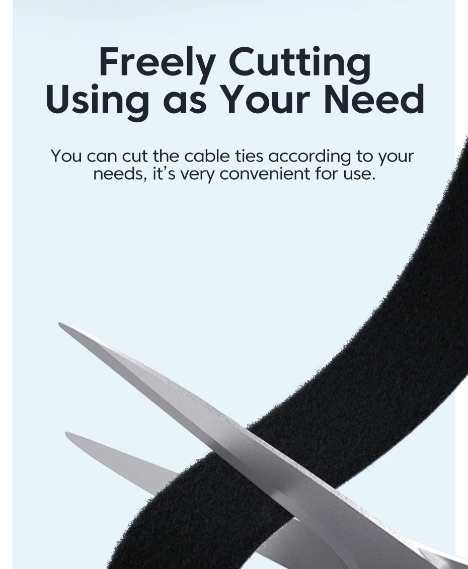 Toocki 5PCS Cable Organizer – Wire Winder Ties