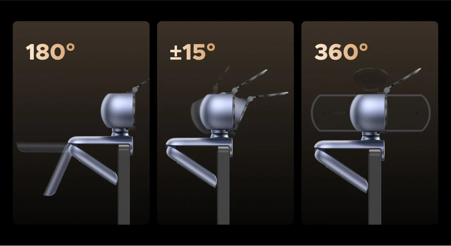 UGREEN 4K FHD Webcam – Auto Focus & Noise-Cancelling Mics