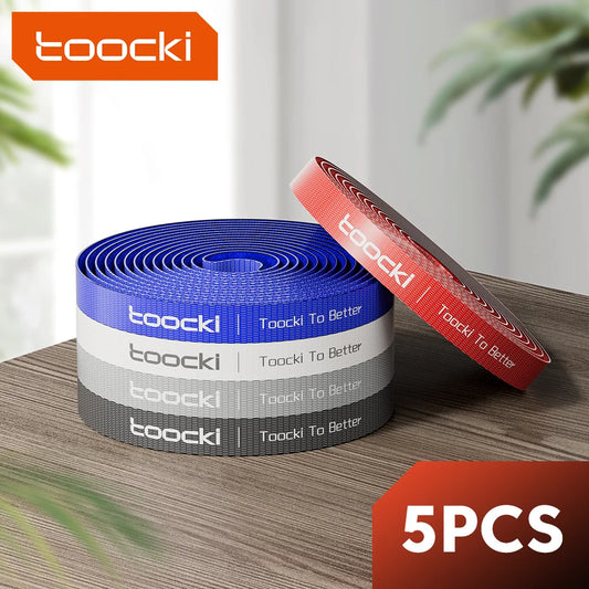 Toocki 5PCS Cable Organizer – Wire Winder Ties