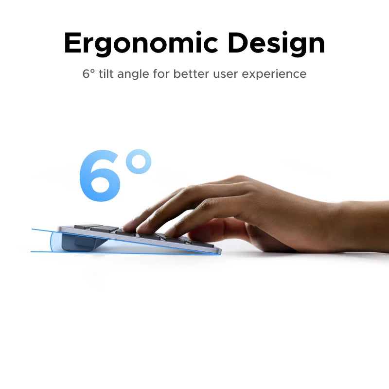 UGREEN 99-Key Wireless Keyboard (Bluetooth & 2.4G)