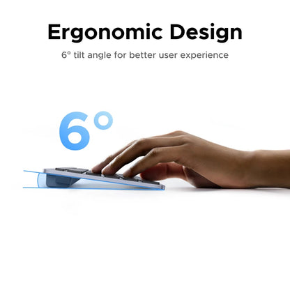 UGREEN 99-Key Wireless Keyboard (Bluetooth & 2.4G)