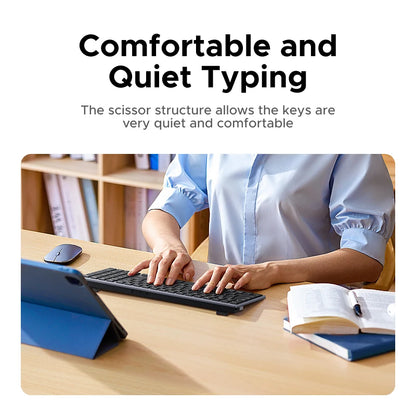 UGREEN 99-Key Wireless Keyboard (Bluetooth & 2.4G)