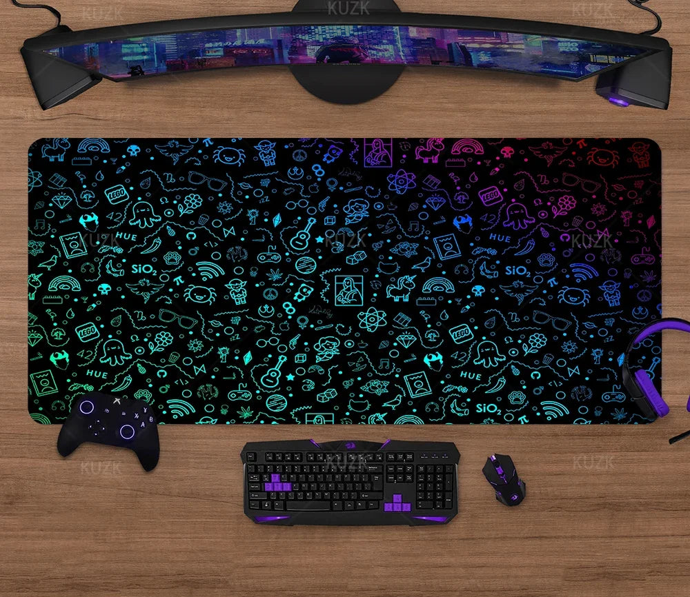Laumango Desktop Keyboard & Mouse Pad