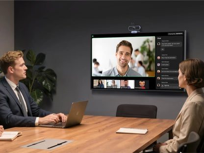 UGREEN 4K FHD Webcam – Auto Focus & Noise-Cancelling Mics