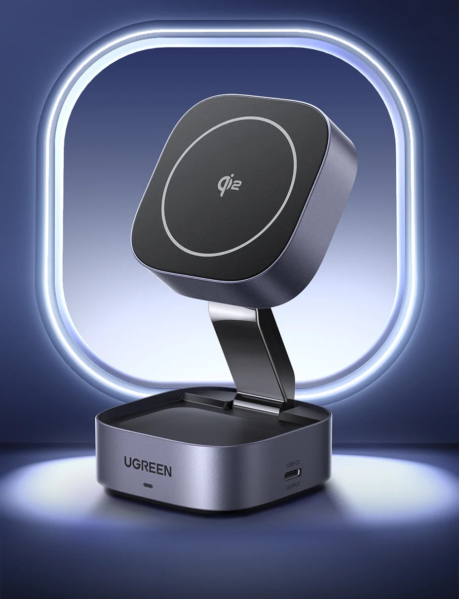 UGREEN Qi2 15W Magnetic Wireless Charging Stand